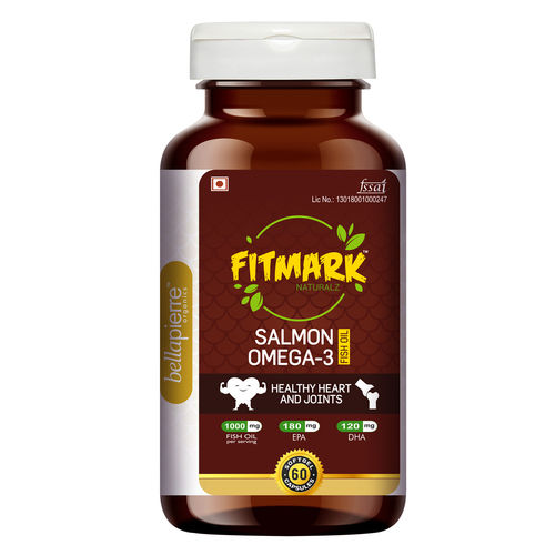 Fitmark Naturalz Salmon Omega-3 Fish Oil Dosage Form: Softgel