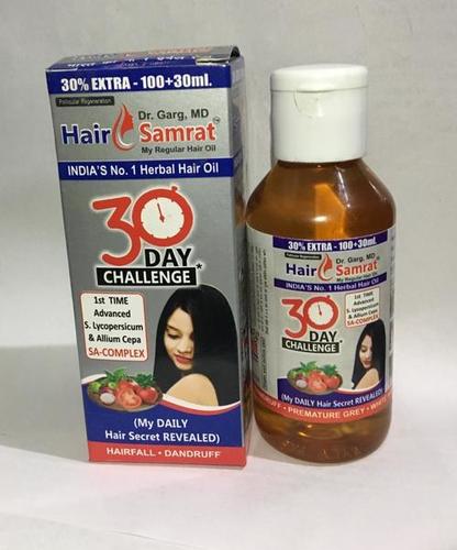 Herbal Hair Oil for Hairfall and Dandruff Care - Natural Herbal Ingredients, 130 mL | Effective Anti-Dandruff Formula for Men and Women