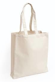 Plain White Cotton Bags