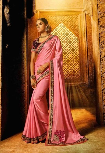 Rangoli Silk Saree With Border