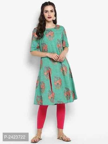 Multicolor Designer Ladies Cotton Kurtis