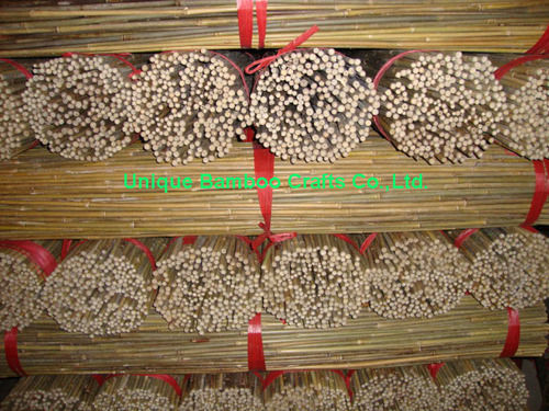 Dry And Straight Fumigated Quality Bamboo Stick