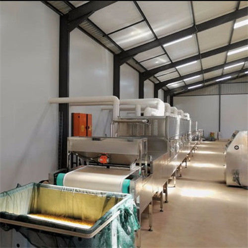 High Quality Herbal Dryer Sterilizer Industrial Microwave Machine Dimension(L*W*H): 9400*860*2050 Millimeter (Mm)