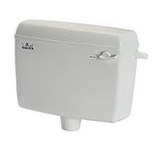 White Parryware Toilet Flush Tank