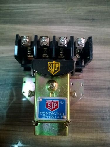 Sjp Contactor 25A 500V Ac Application: Used In Dol Motor Starter