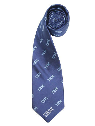 Blue Color Promotional Ties