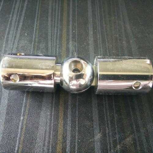 Silver Brass Shower Pipe To Pipe Connector