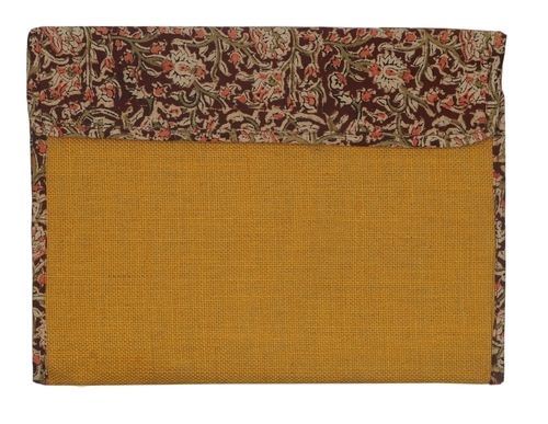 Kalamkari Jute Printed File Folder