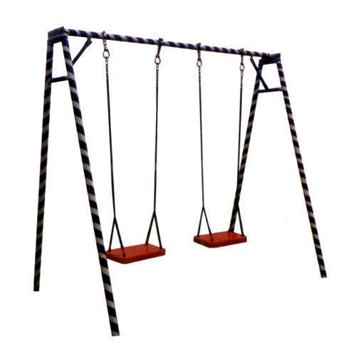 Kids Double Swing For Outdoor