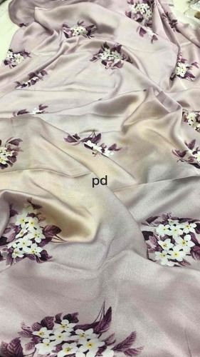 Ladies Floral Satin Saree