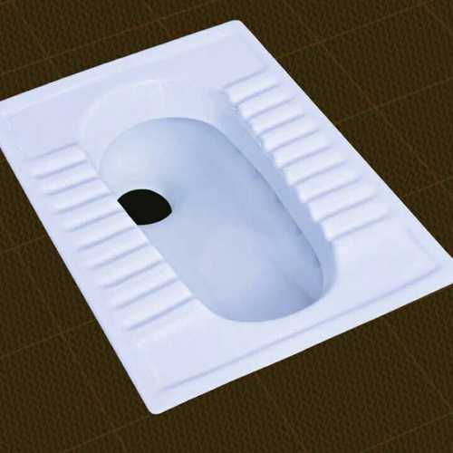 Unbreakable White Orissa Pan Toilet Seat