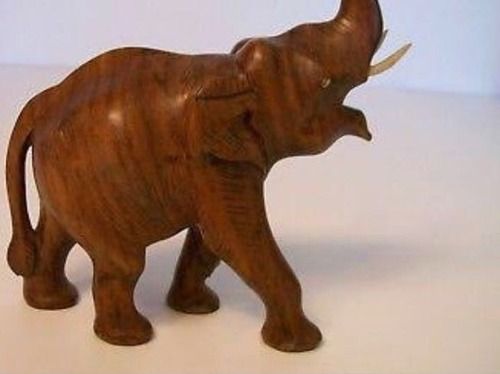 Wooden Hand Carved Elephant