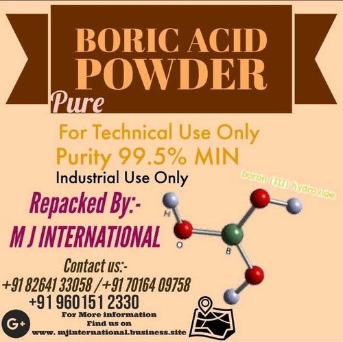 Boric Acid Powder Cas No: 10043-35-3