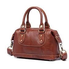 Brown Leather Ladies Handbag