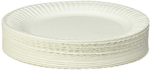 Round Dinner Paper Plate