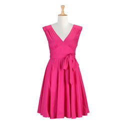 Pink Ladies Party Wear Dress