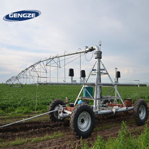 Lateral Move Towing Farm Irrigation Machine With Sprinkler Gun For Large Farmland Diameter: 168 Millimeter (Mm)