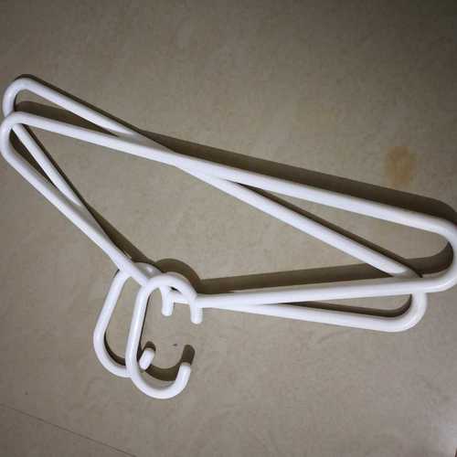 Garment White Plastic Cloth Hangers