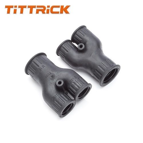 Connector Gland Nylon Flexible Conduit Adapter Y-Shaped