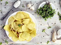 Crunchy And Crispy Potato Chips