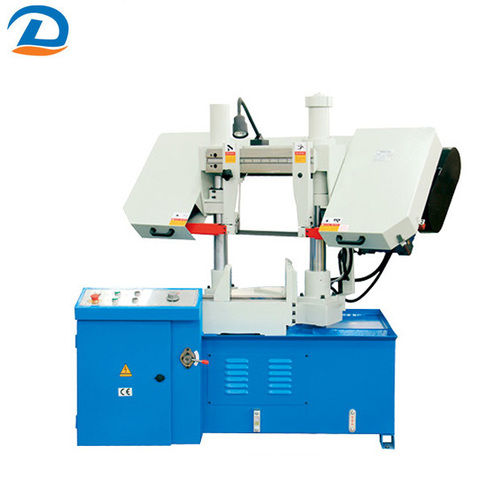 Double Square Column Metal Pipe Mould Steel Band Sawing Machine