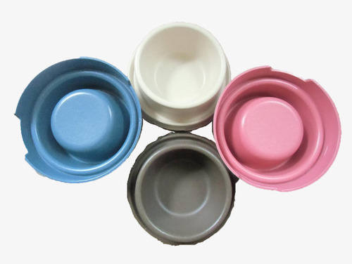 Fiber Pet Bowls - Stainless Steel & Fiber Glass Multi Color Sizes: 1/2pt to 3qt Good Quality for Dogs & Cats