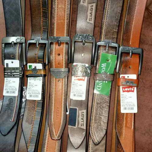 Mens Pure Leather Belts