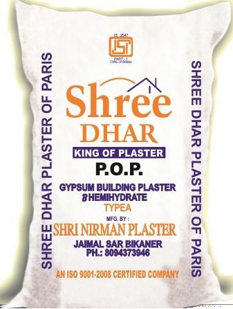 Natural Plaster Of Paris Powder Manufacturer Supplier from Bikaner India