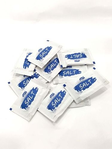 Quality Tested Salt Sachets Size: 1 Gm