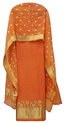 काला सेमी स्टिच्ड महिलाओं के लिए कॉटन सूट