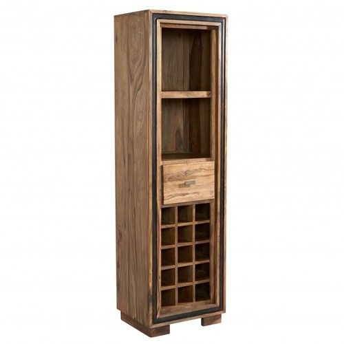 Handmade Sheesham Wood Bar Cabinet