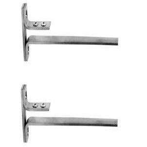 Stainless Steel F Type Glass Shelf Bracket