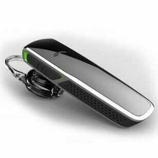 Black Plastic Bluetooth Headset With Microphone