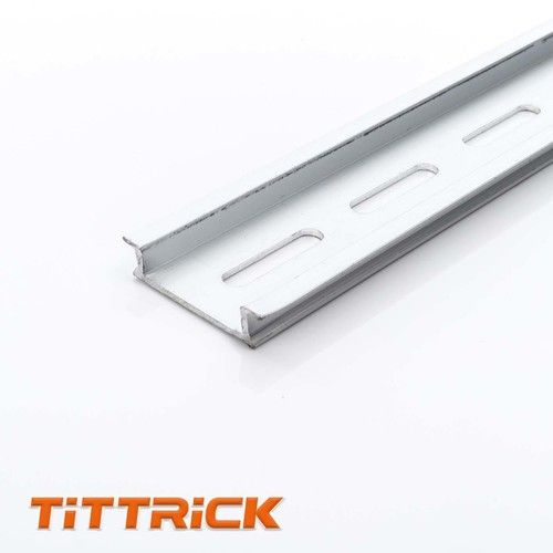 Din Rail -Steel Slotted 2MTR Standard (7.5X35MM) (Tittrick)
