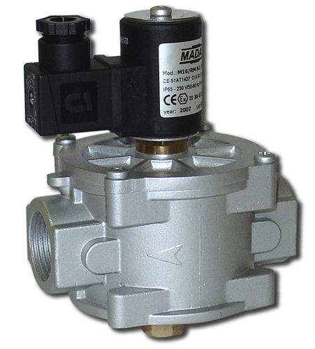 Brass Madas Gas Solenoid Valve