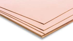 Peach Pure Copper Alloy Sheet