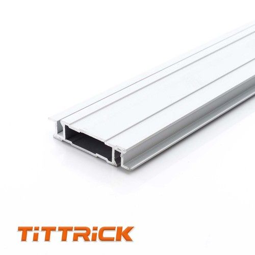 Silver Tittrick 1.4"(35Mm) Aluminum Slotted Electrical Steel Din Rail