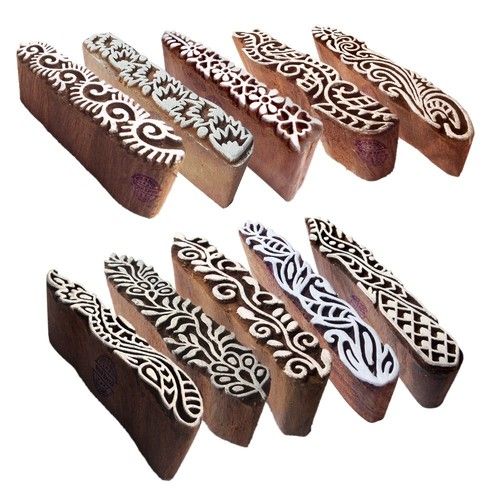 Wooden Printing Blocks Printing Set