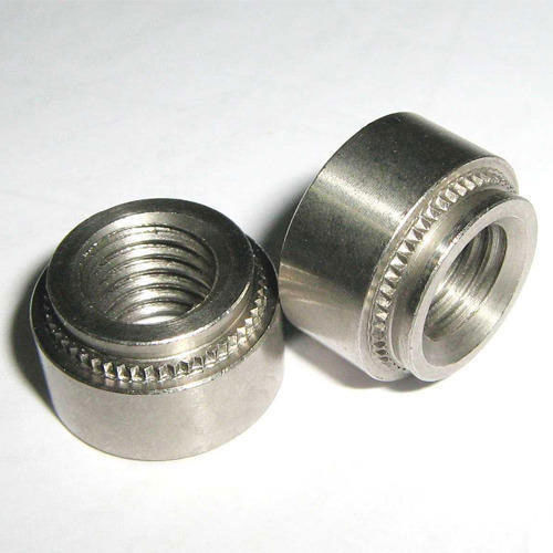 Stainless Steel Clinch Nut - Size 1.6-42 mm, Round Head | Polished Finish, Corrosion Resistant Design, Market Leading Price