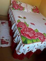 Various Colors Are Available Flower Printed Bed Sheet