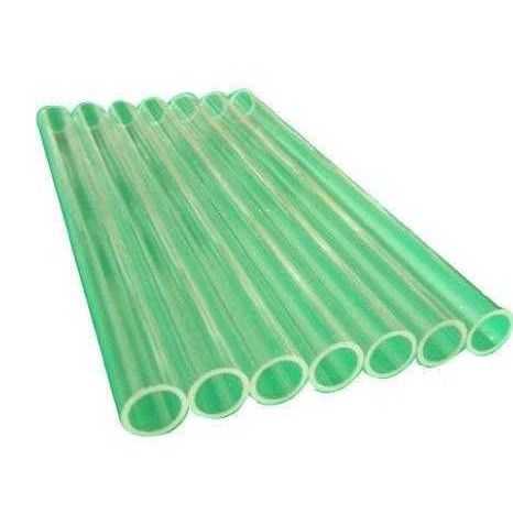 Green Acrylic Transparent Pipe