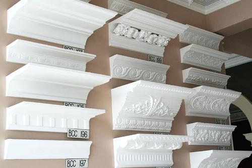 White Plaster Of Paris Mouldings