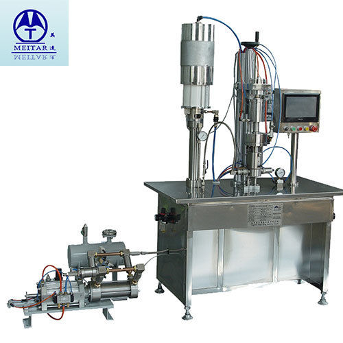 Semi-Automatic Semi And Fully Automatic Refrigerant Under Cap Filling Machine For R134A