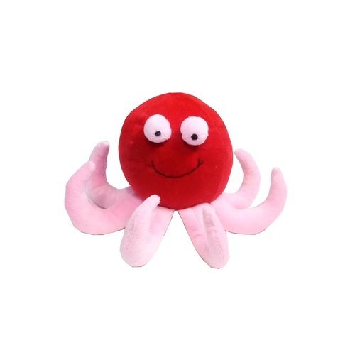 Red:: Pink Skin Friendliness Octopus Soft Toy