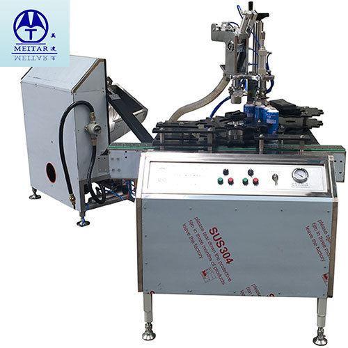 Automatic Aerosol Valve Placing Machine, Aerosol Valve Inserter Power: Electrical