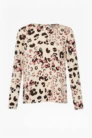 Cream Ladies Cotton Printed Top