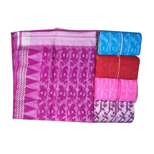 Various Colors Are Available Smooth Texture Printed Saree