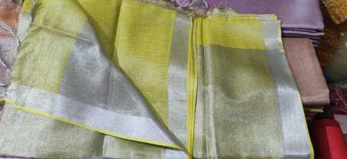 Various Colors Are Available Womens Printed Jute Sarees