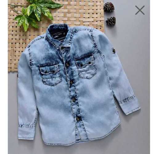 Branded Casual Denim Shirts For Girls Age Group: 15-27