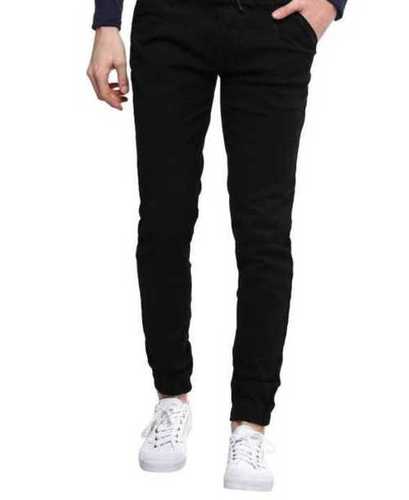 Cool Dry Mens Stretchable Black Jeans